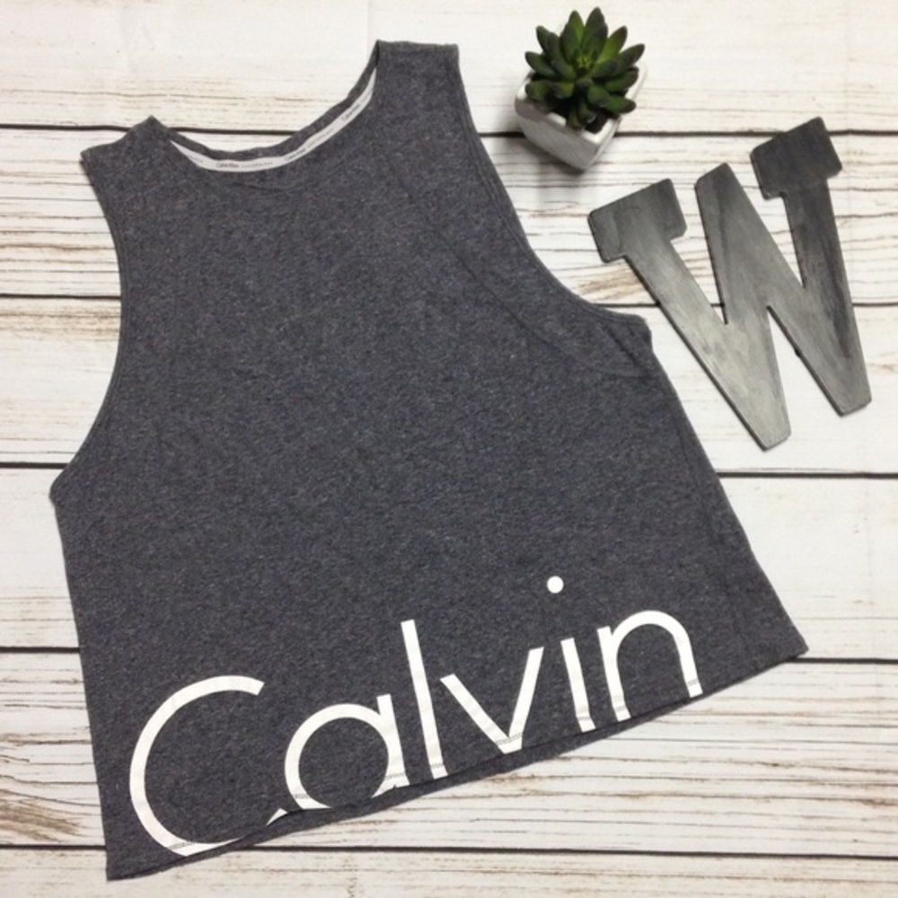 Calvin Klein peep back tank